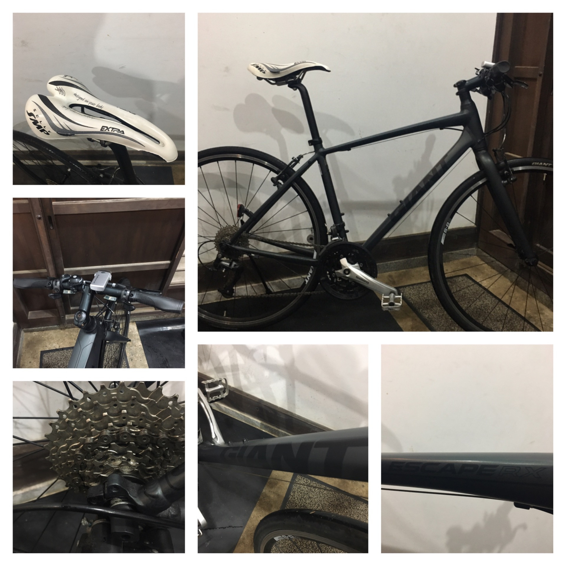 京都市のお客様よりクロスバイクの修理依頼をいただきました。