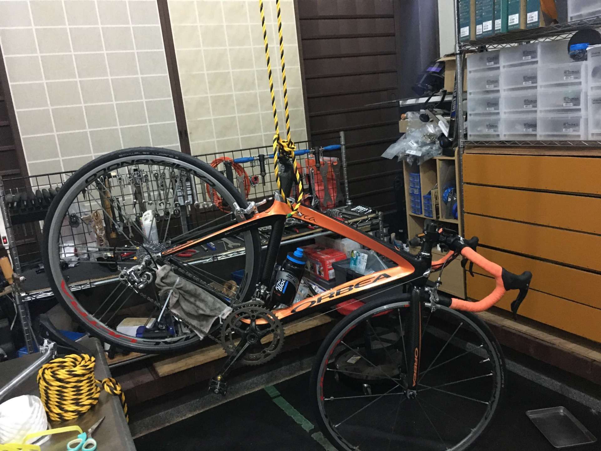 外れない・・・。シートポストとの激闘！【京都　自転車　サイクルケア】