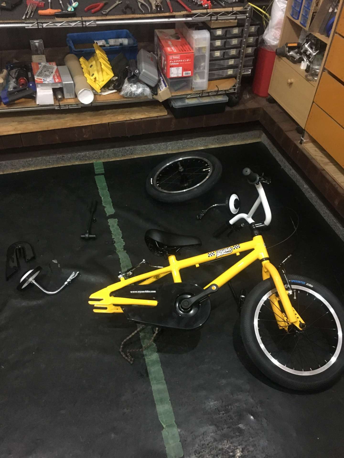 幼児用自転車の販売をさせていただきました！Wynn16!それと、新車販売について物申す！【自転車　京都　サイクルケア】