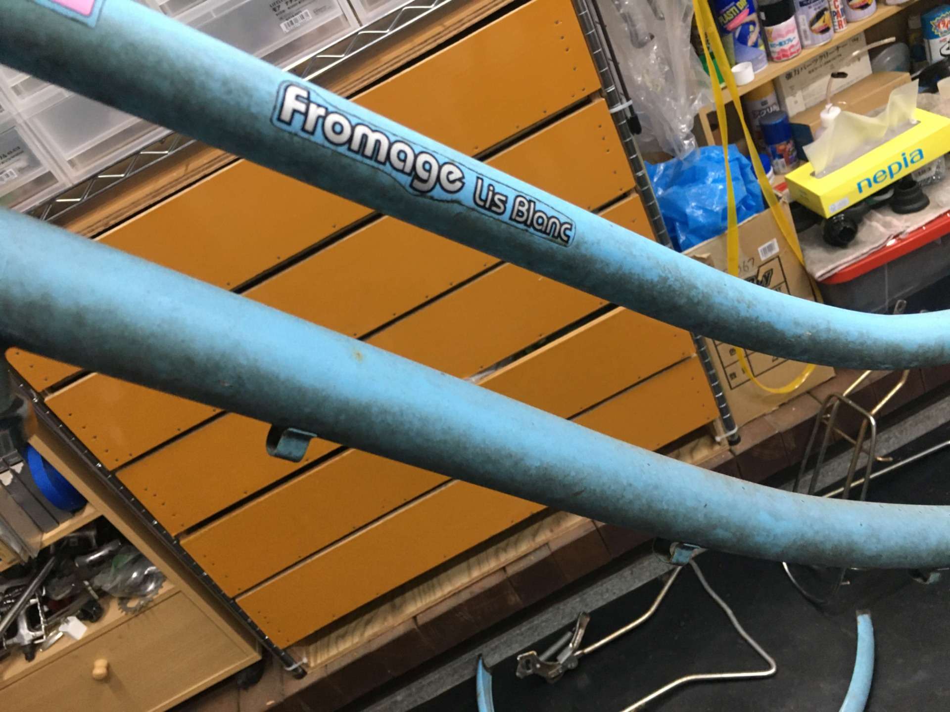 古くなったママチャリをキレイにしていきますよ！水洗い洗車は全バラシの後にやるべし！【京都　自転車　サイクルケア】