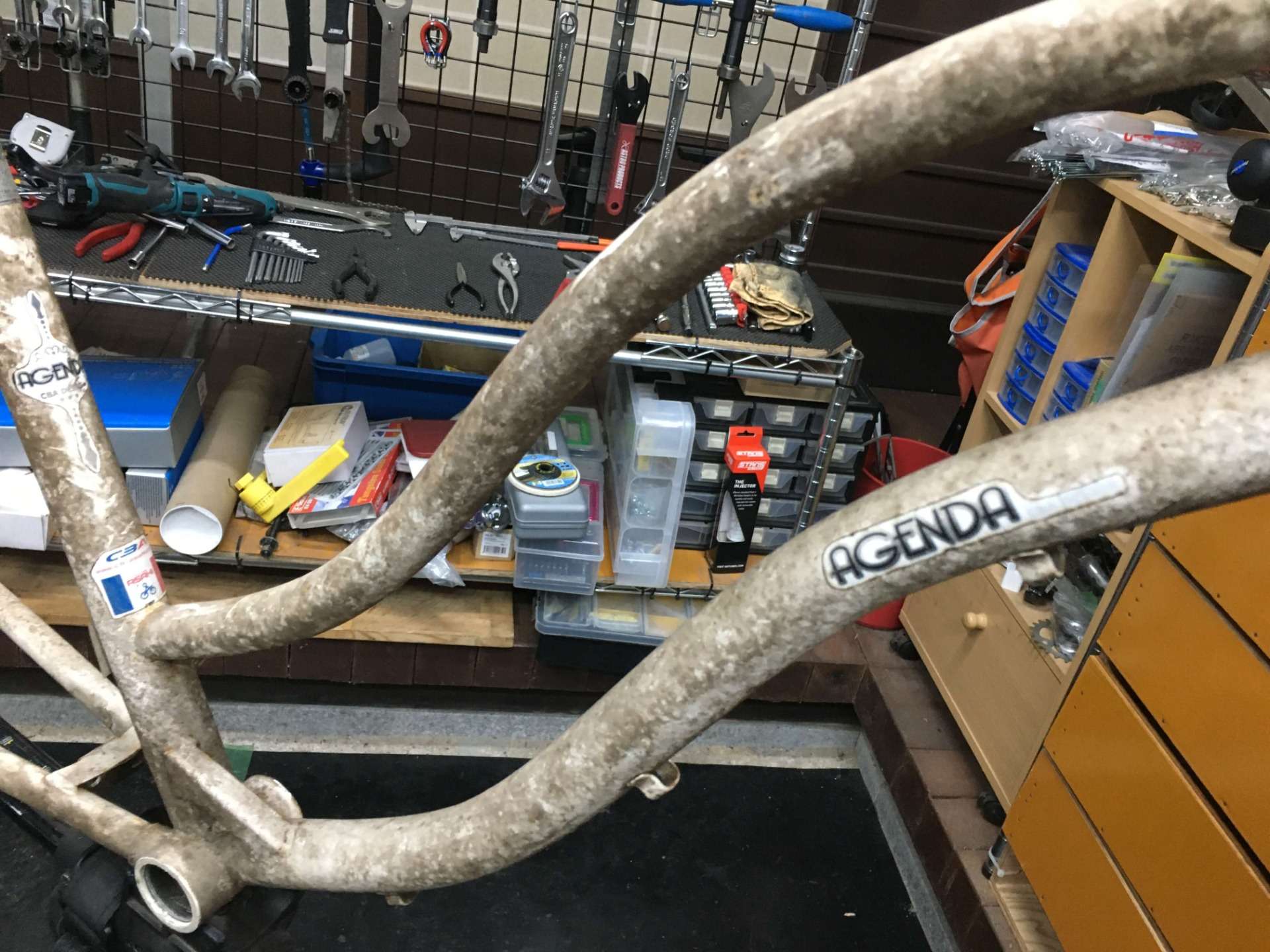 引退なんて許さない！ママチャリを復活させる！まだまだお前は走れるぞ！【京都　自転車　サイクルケア】