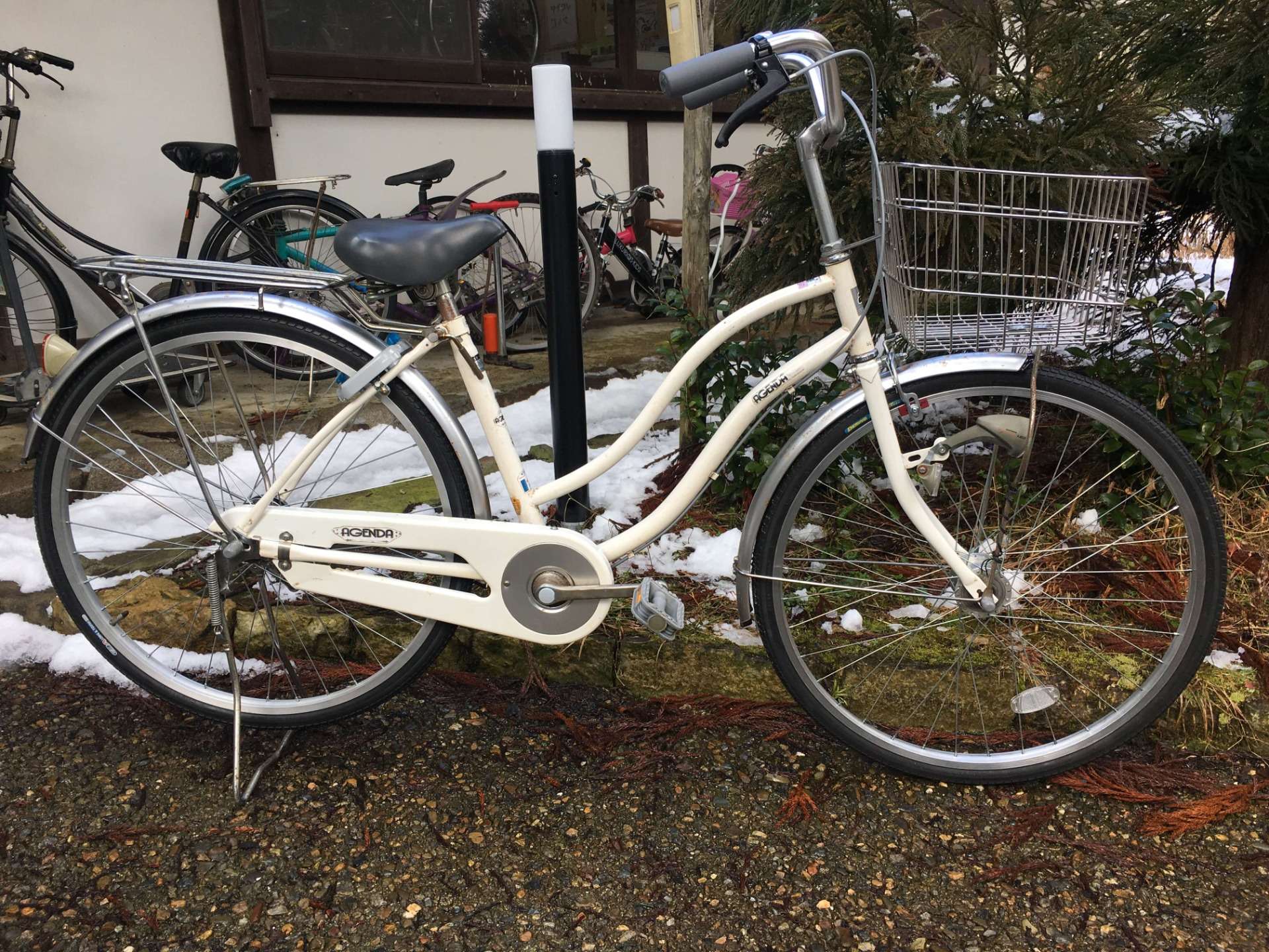 ボロボロのママチャリの修理完了！京丹波町サイクリングコース　岩上神社編　も載せてます！【京都　自転車　サイクルケア】